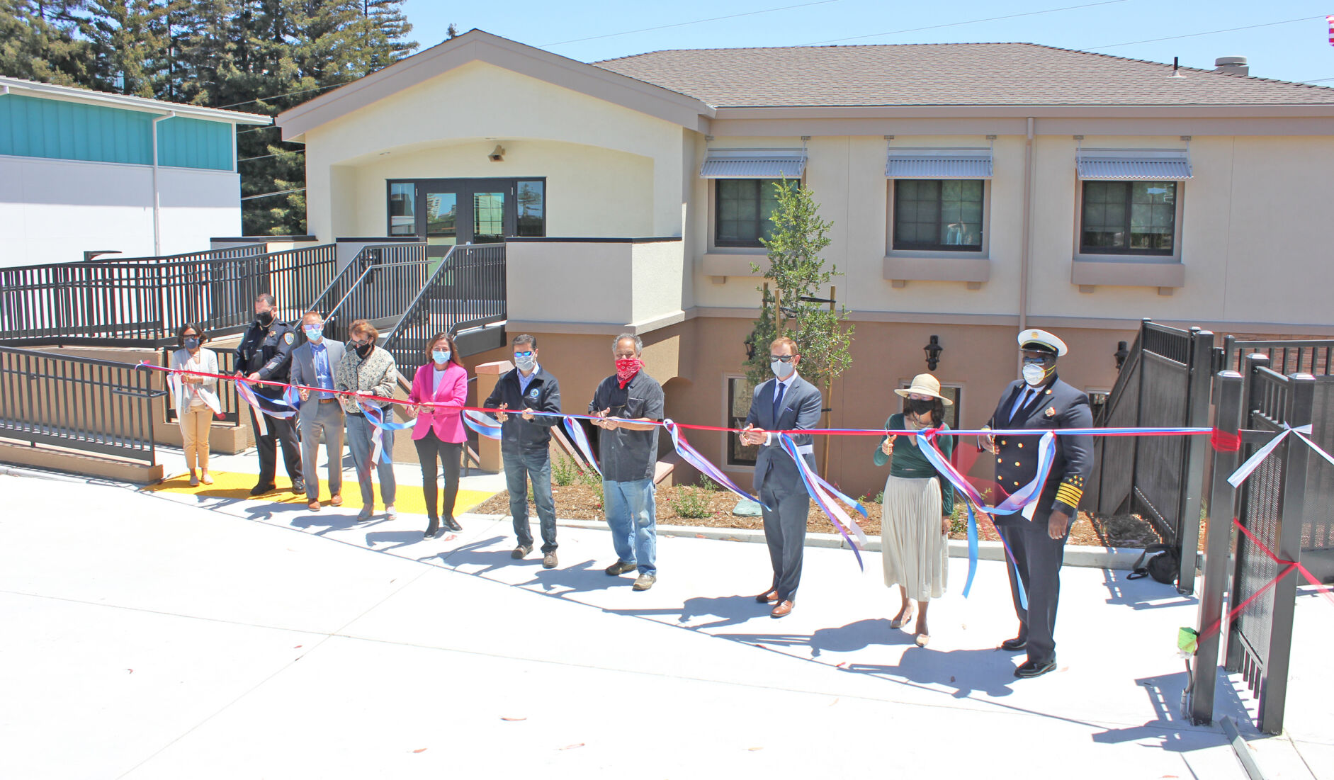 San Mateo Fire Station 25 opening ceremony